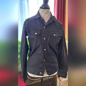 Nudie Jeans Co Black Jean Jacket